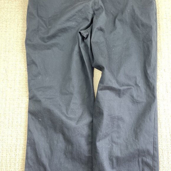 Lee Relaxed Fit 1889 Pants Womens Size 10 Medium Straight Leg Navy Blue Read - Picture 16 of 16